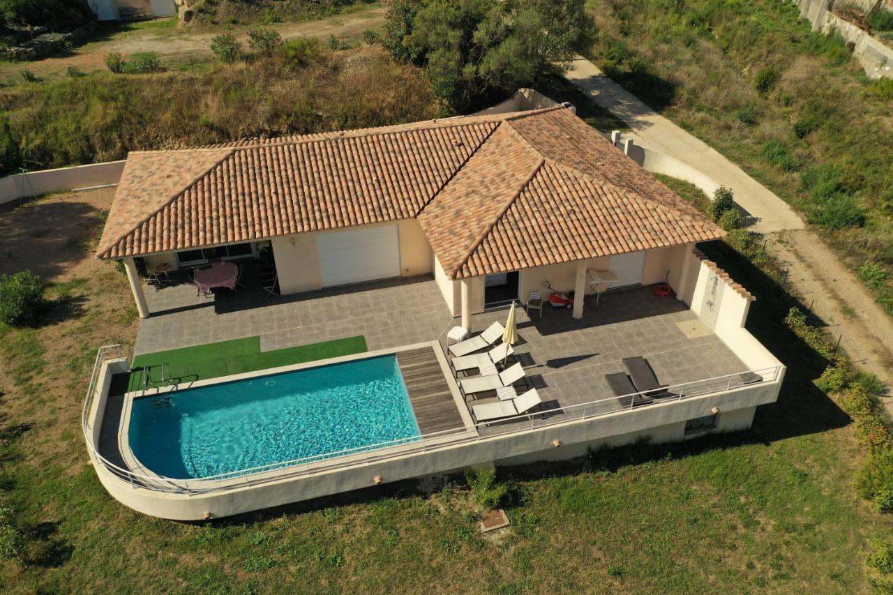 Villa Climatisee Avec Piscine Sari-Solenzara Ngoại thất bức ảnh